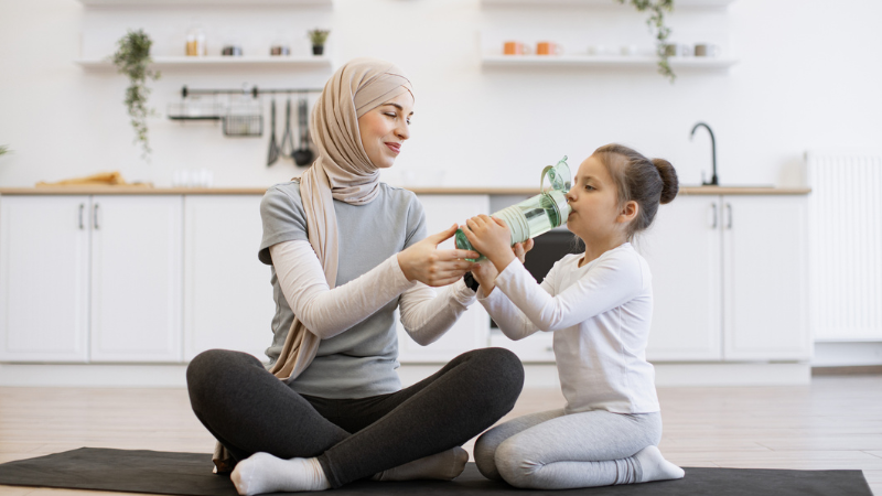boire de l'eau pendant le sport